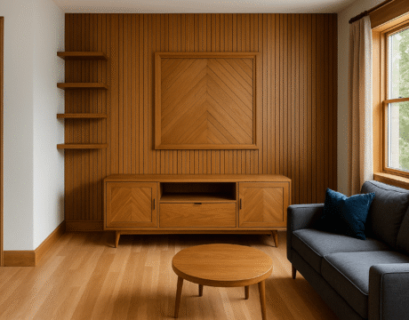 Design and execution of wooden decorations